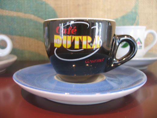丸山珈琲　小淵沢店のCafe DUTRAのエスプレッソカップ